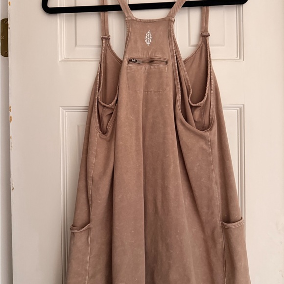 Hot Shot Mini Dress Onesie - Mocha Latte XS - Picture 5 of 6